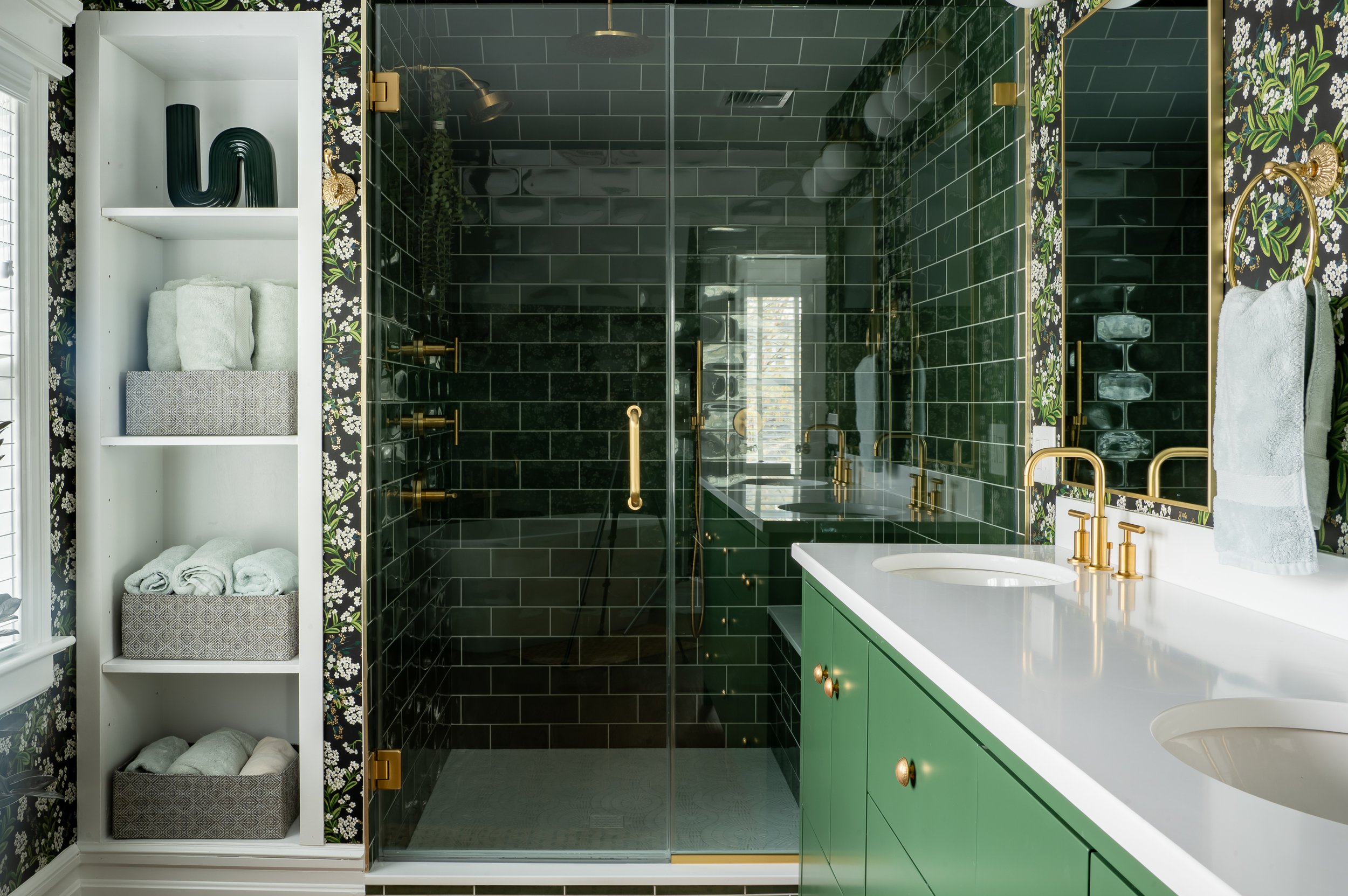 Luxury bathroom renovation Chatham NJ - spa-like design