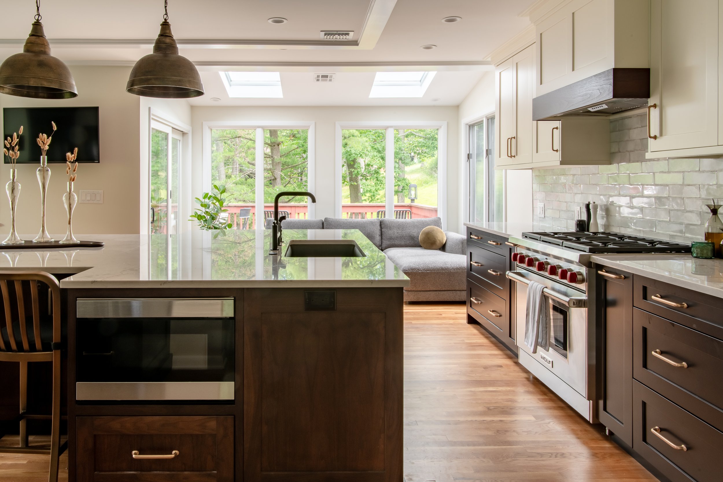 Kitchen remodel in Millburn NJ by RGH Development